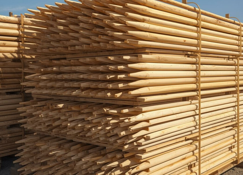 Palik toczony L=2,5 m fi=12 cm